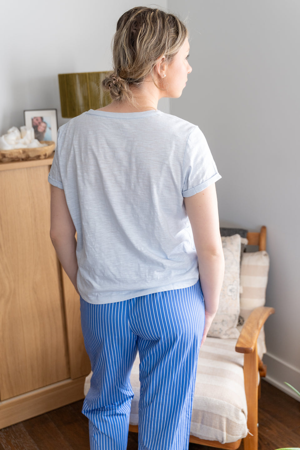 Ice Melt Short Sleeve Jersey Sleep Tee