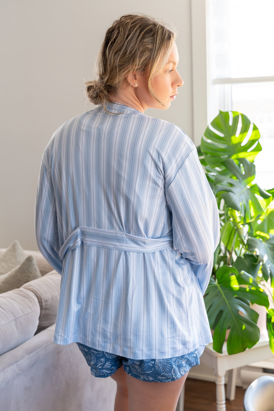 Ice Melt Knit Kimono