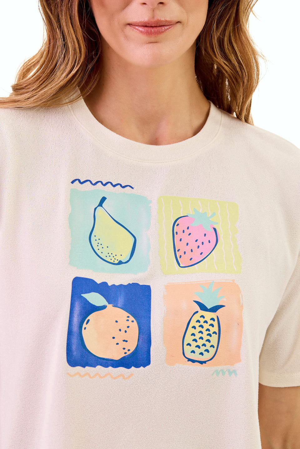 Cloud Dancer Short Sleeve Sleep Tee