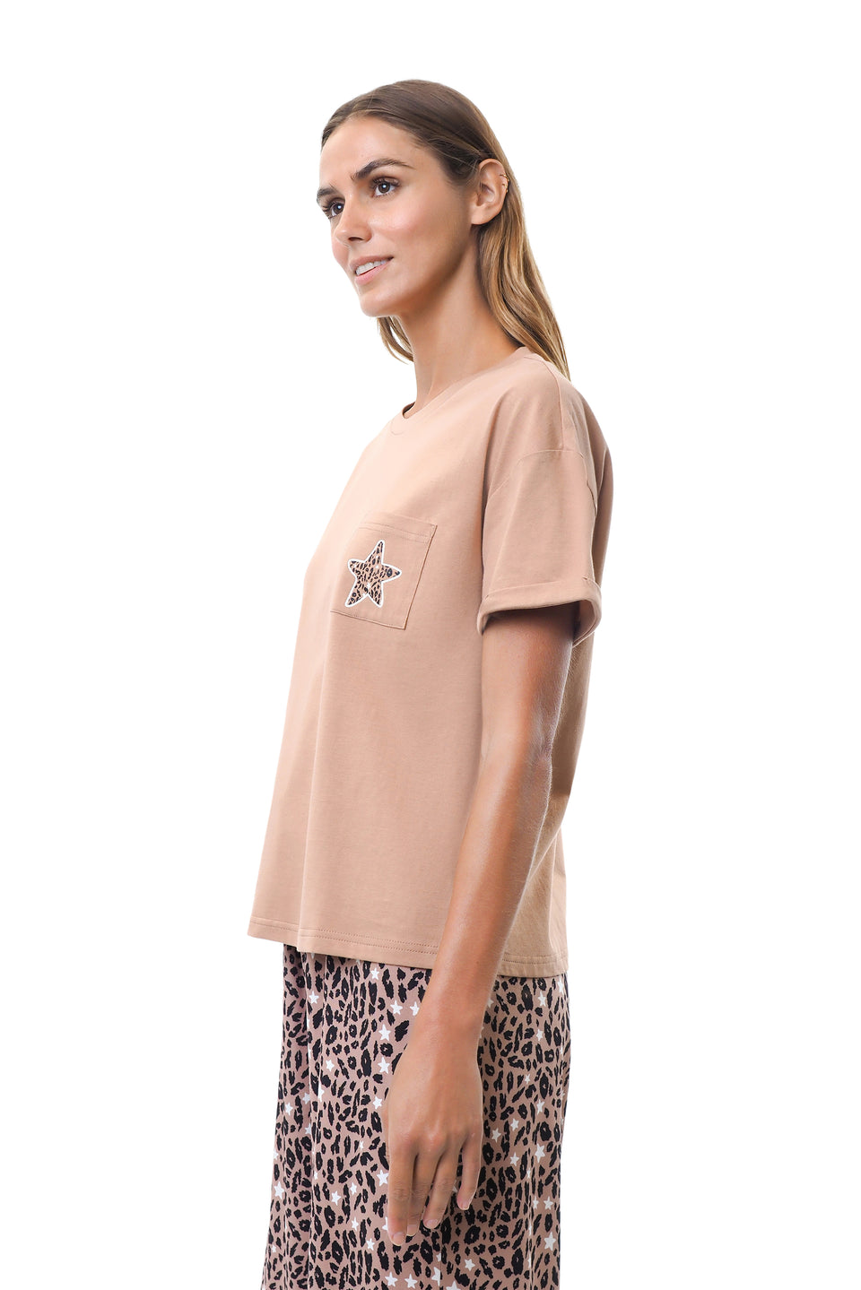 Tawny Brown Short Sleeve T-Shirt