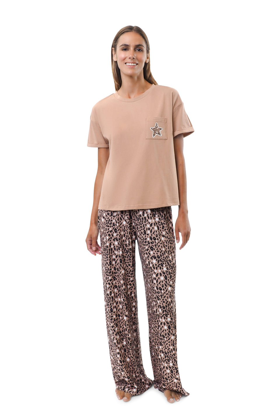 Tawny Brown Short Sleeve T-Shirt