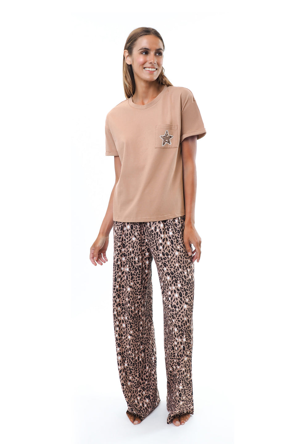 Tawny Brown Short Sleeve T-Shirt