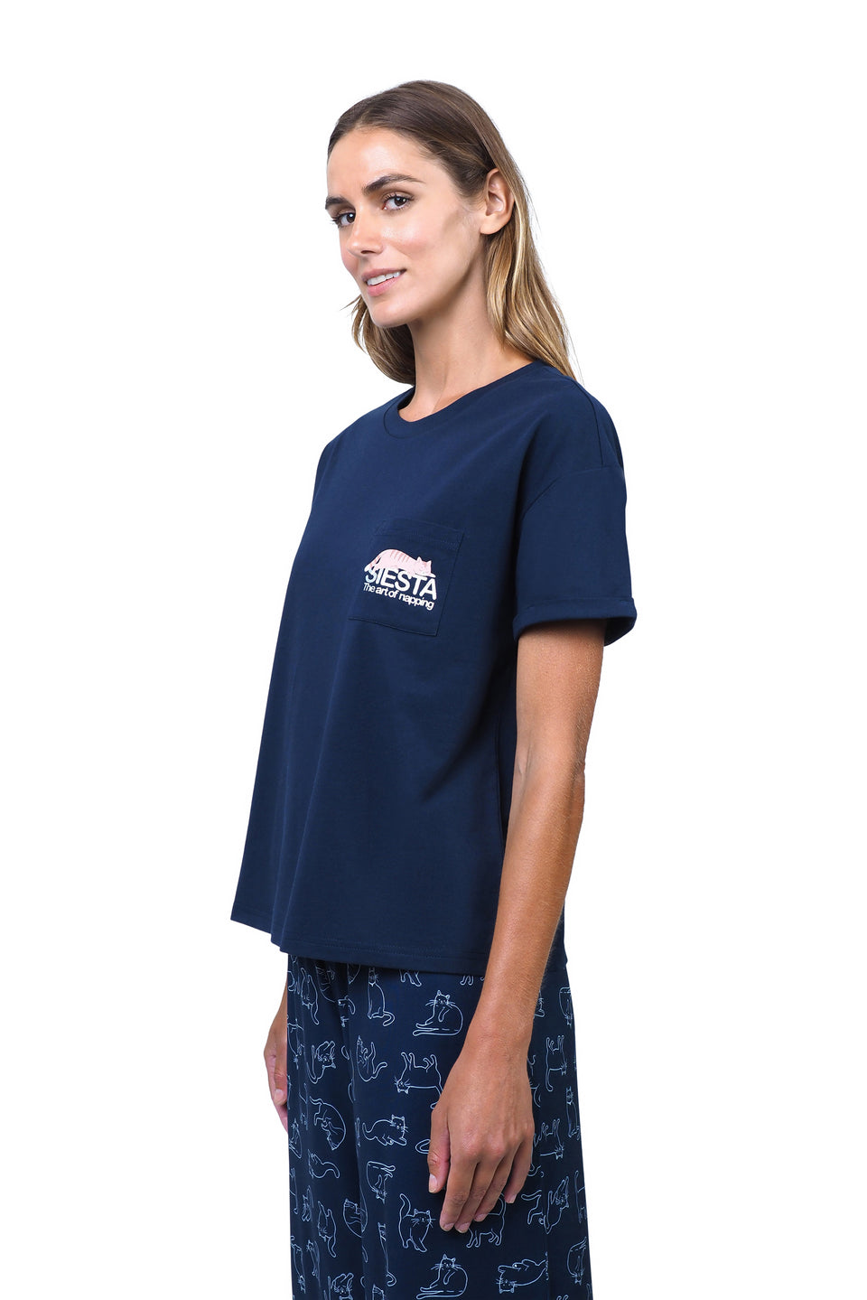 Navy Blazer Short Sleeve T-Shirt