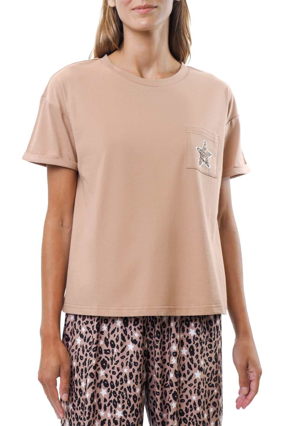 Tawny Brown Short Sleeve T-Shirt