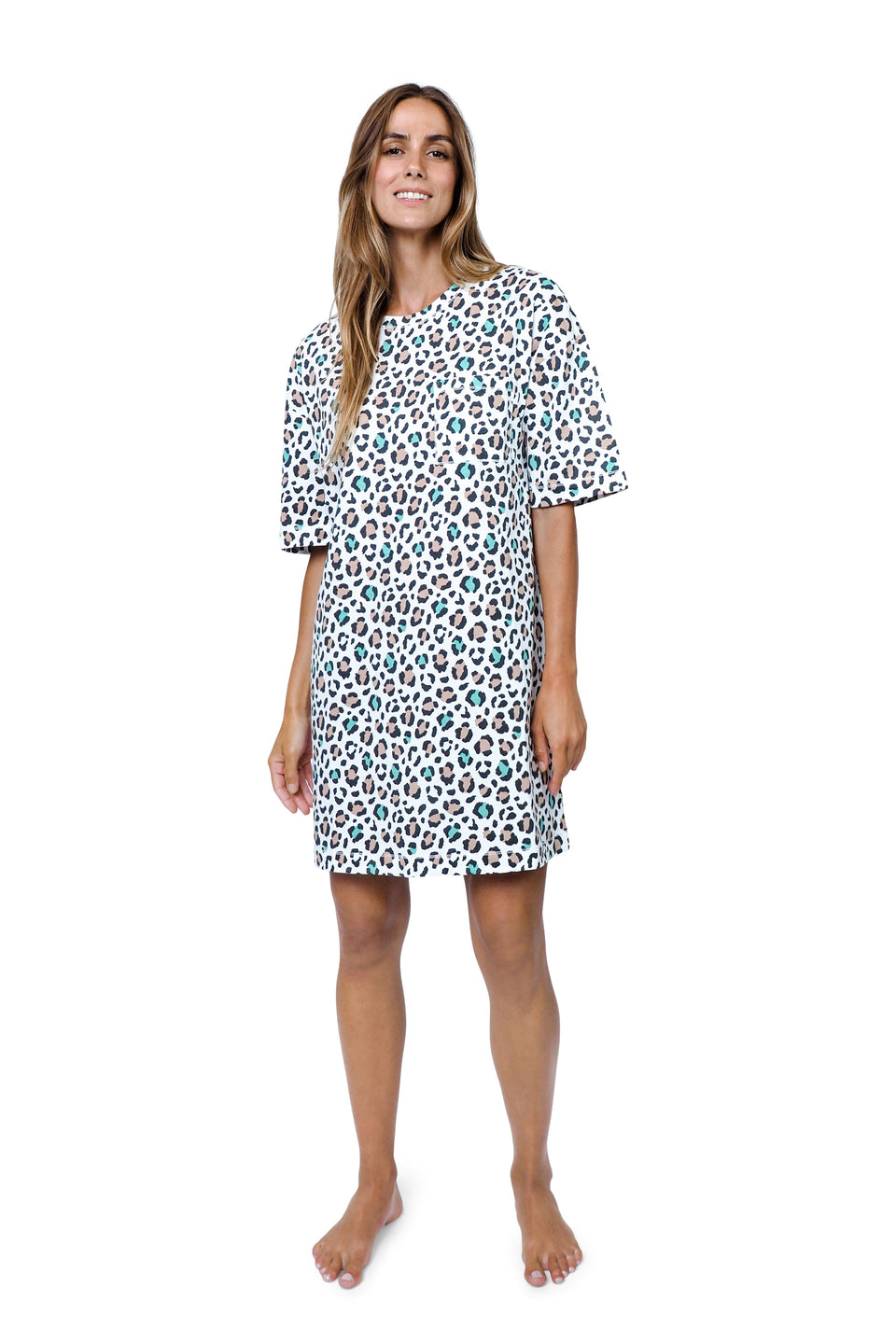 Cloud Dancer Short Sleeve Nightshirt