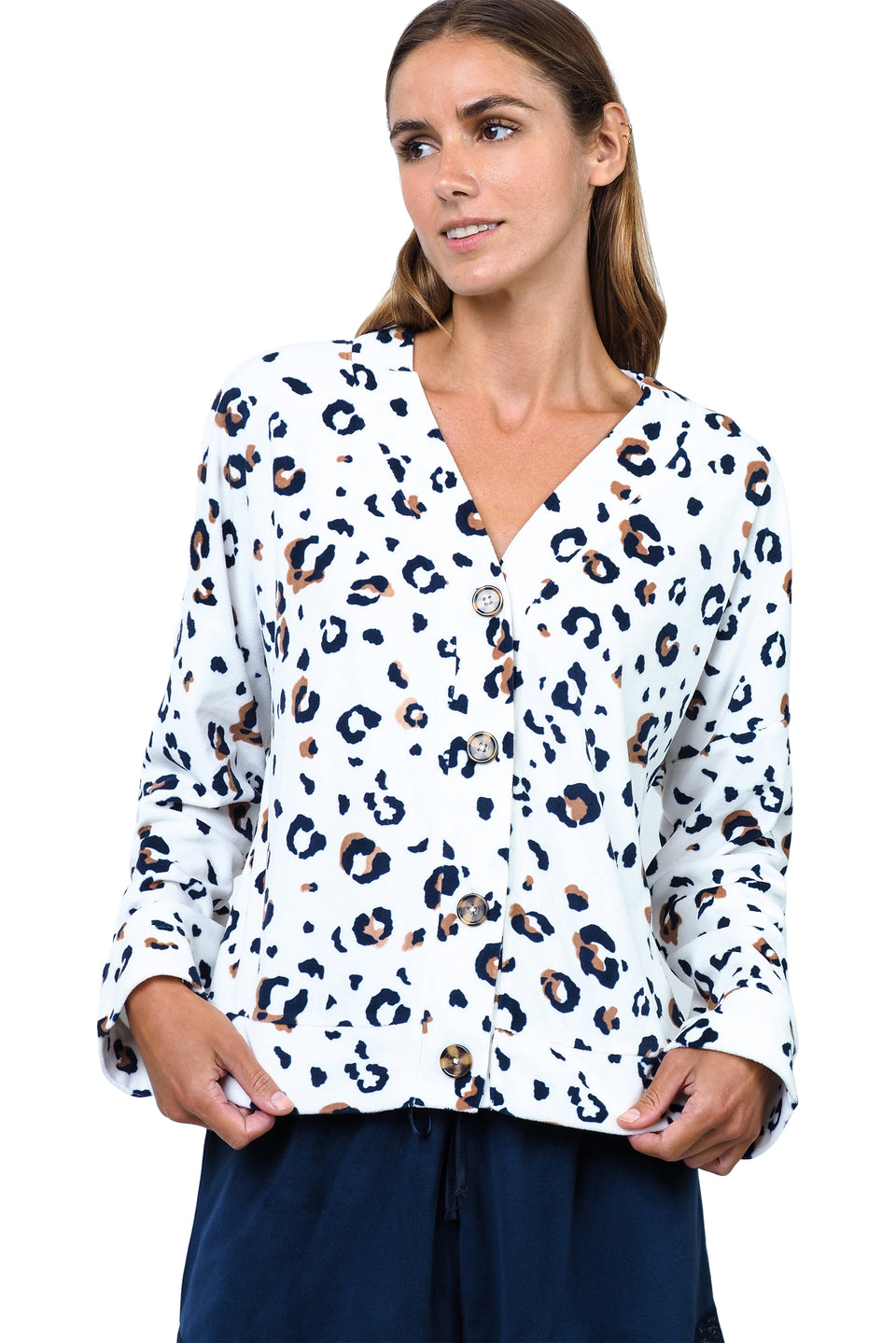 Cloud Dancer Long Sleeve Cardigan