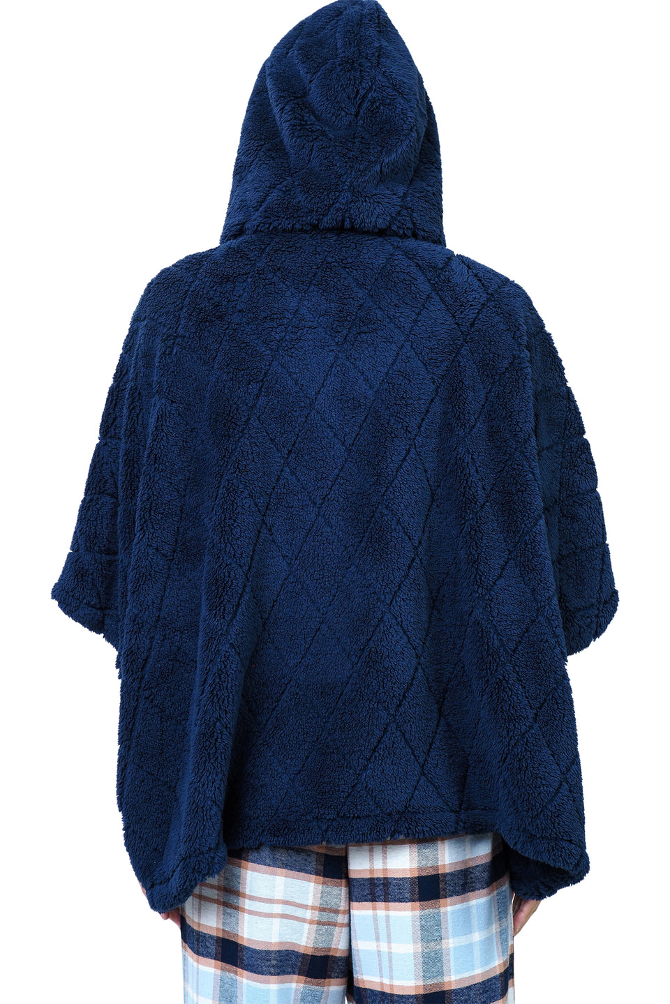 Navy Blazer Hooded Jacket