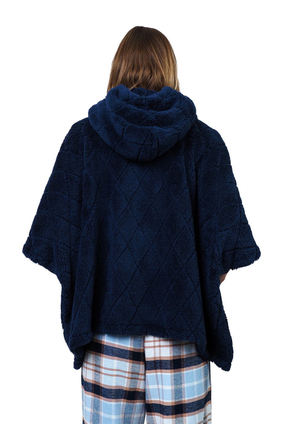 Navy Blazer Hooded Jacket