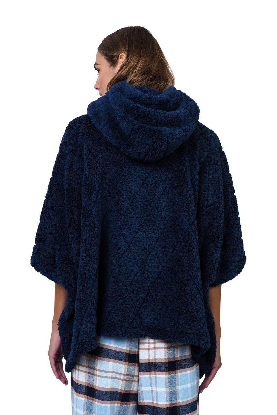 Navy Blazer Hooded Jacket