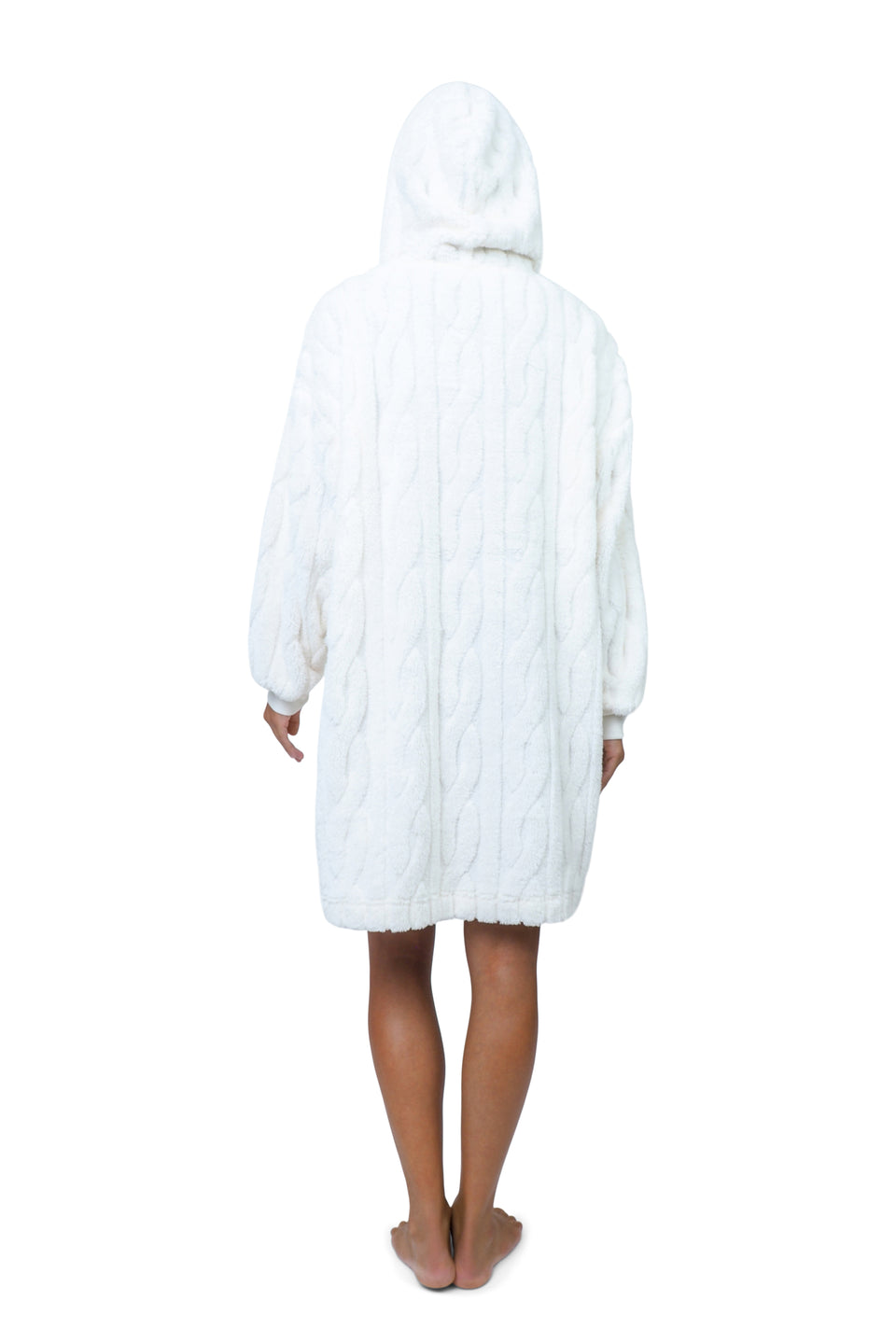 Cloud Dancer Hooded Plush Lounger