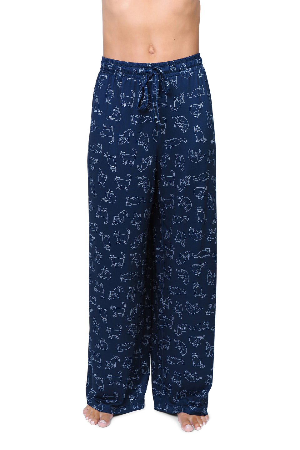 Navy Blazer Printed Lounge Pants