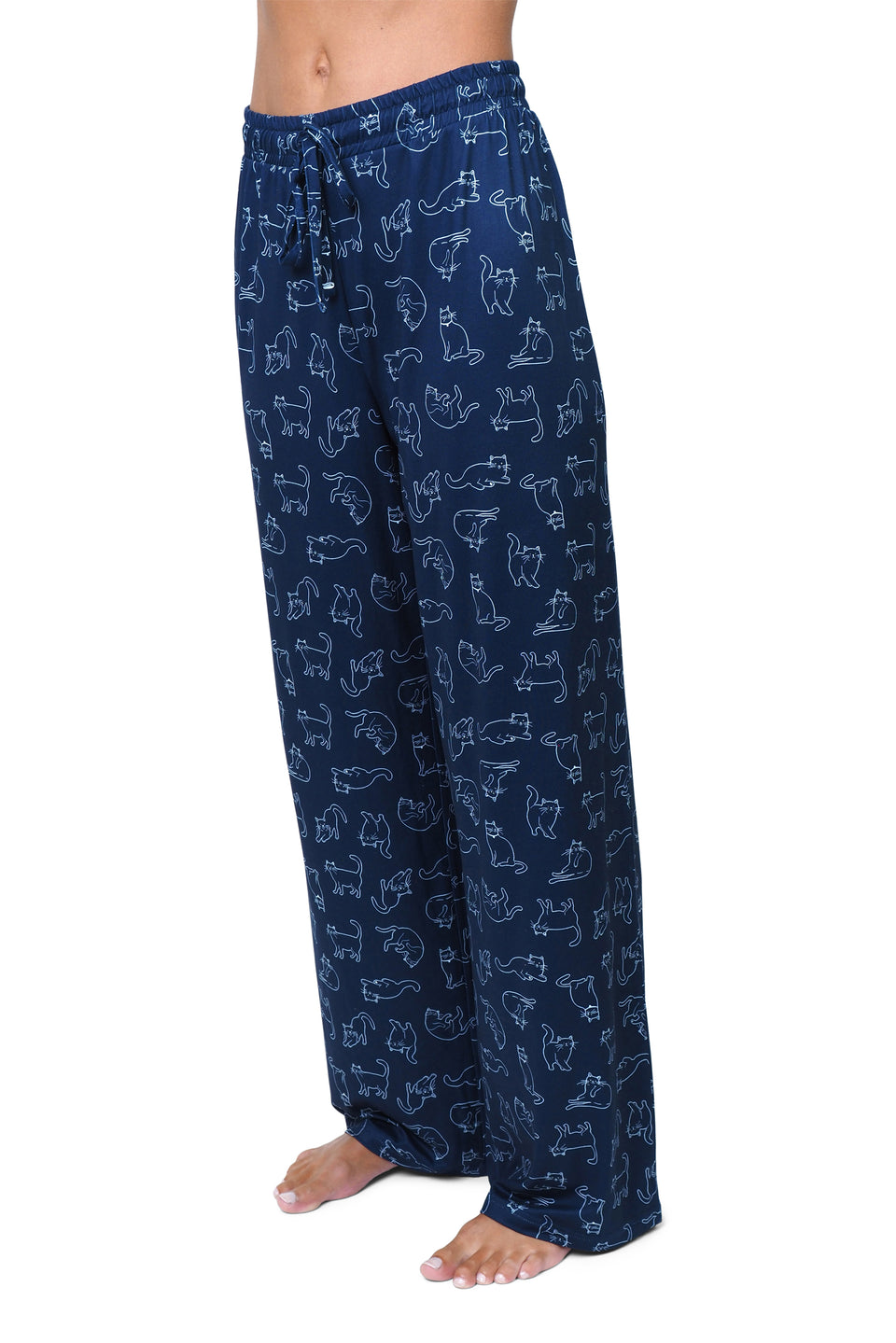 Navy Blazer Printed Lounge Pants