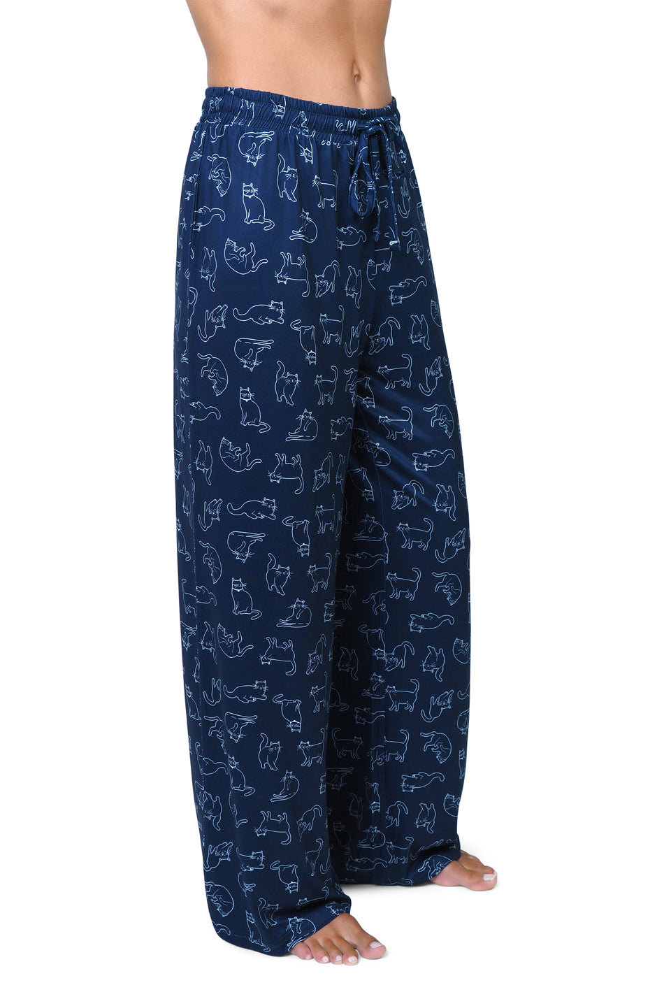 Navy Blazer Printed Lounge Pants