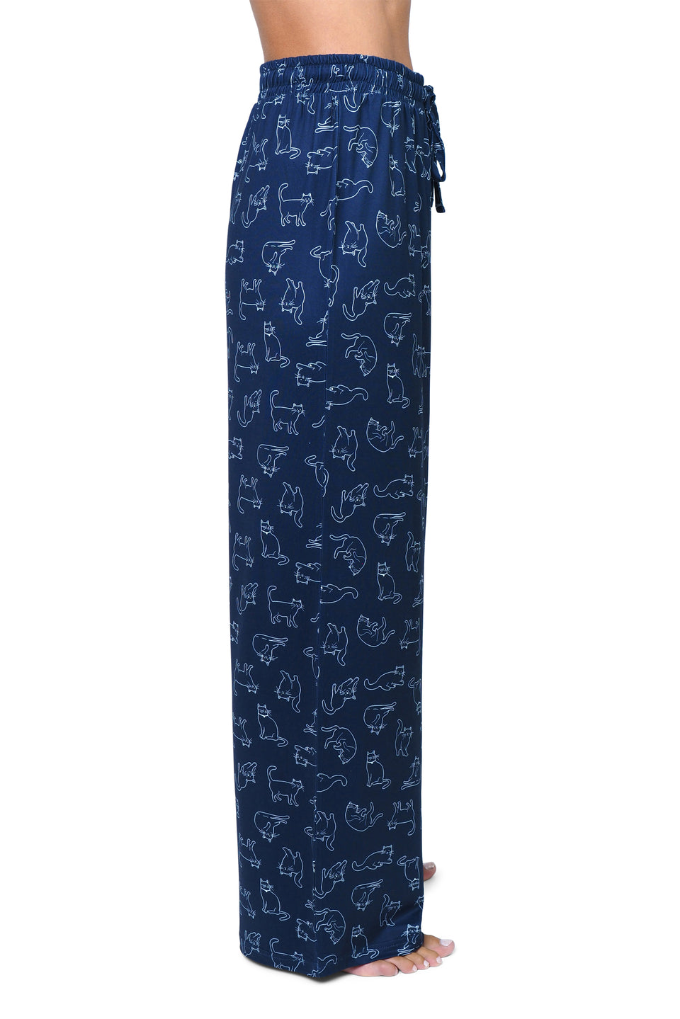 Navy Blazer Printed Lounge Pants