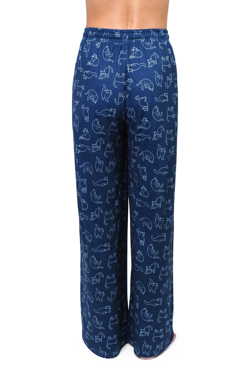Navy Blazer Printed Lounge Pants