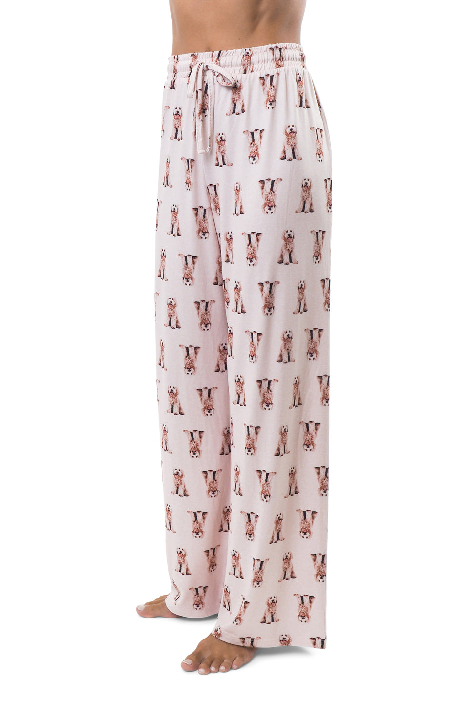 Oatmeal Mix Printed Lounge Pants