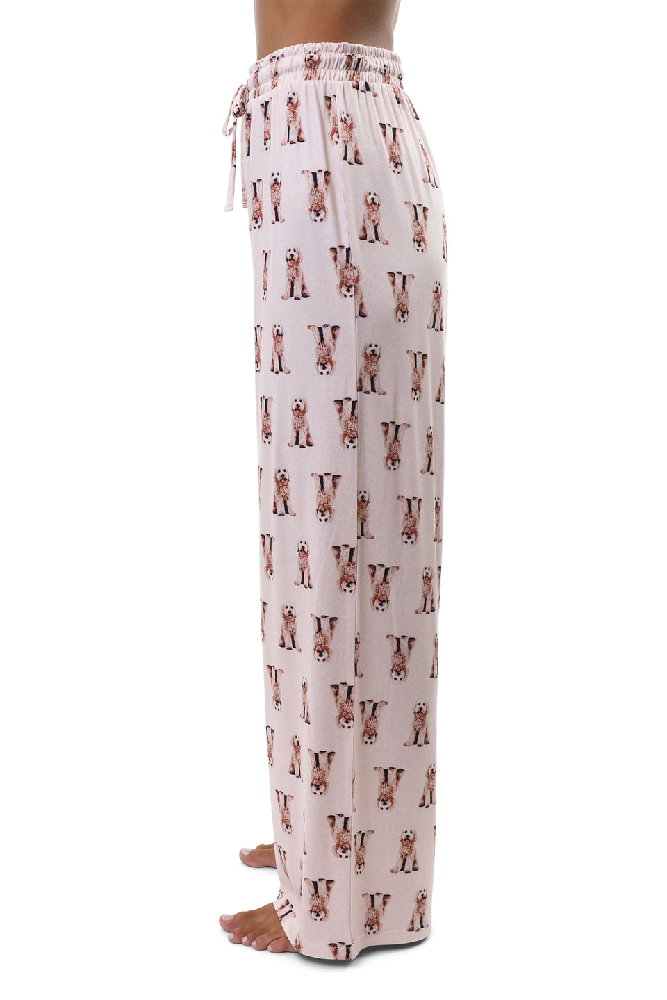 Oatmeal Mix Printed Lounge Pants