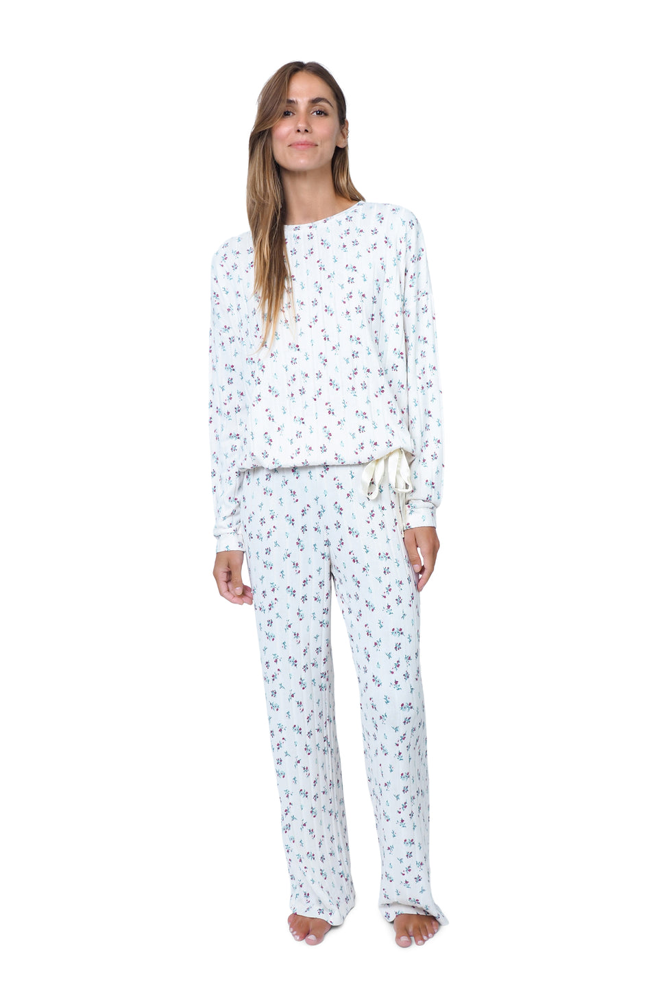 Cloud Dancer Long Sleeve PJ Set