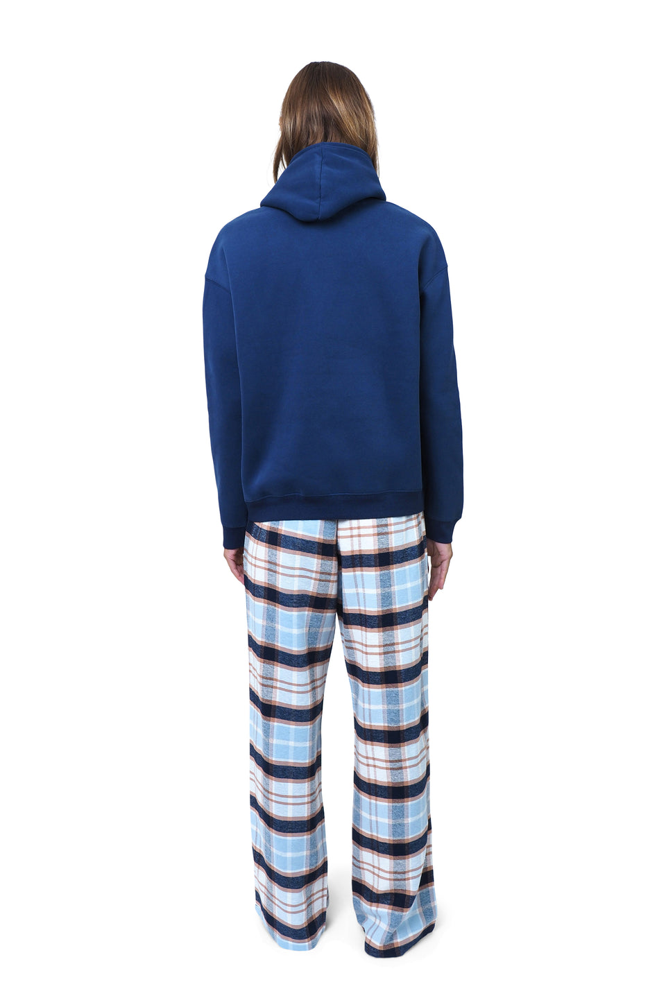 Navy Blazer Hooded Fleece PJ Set