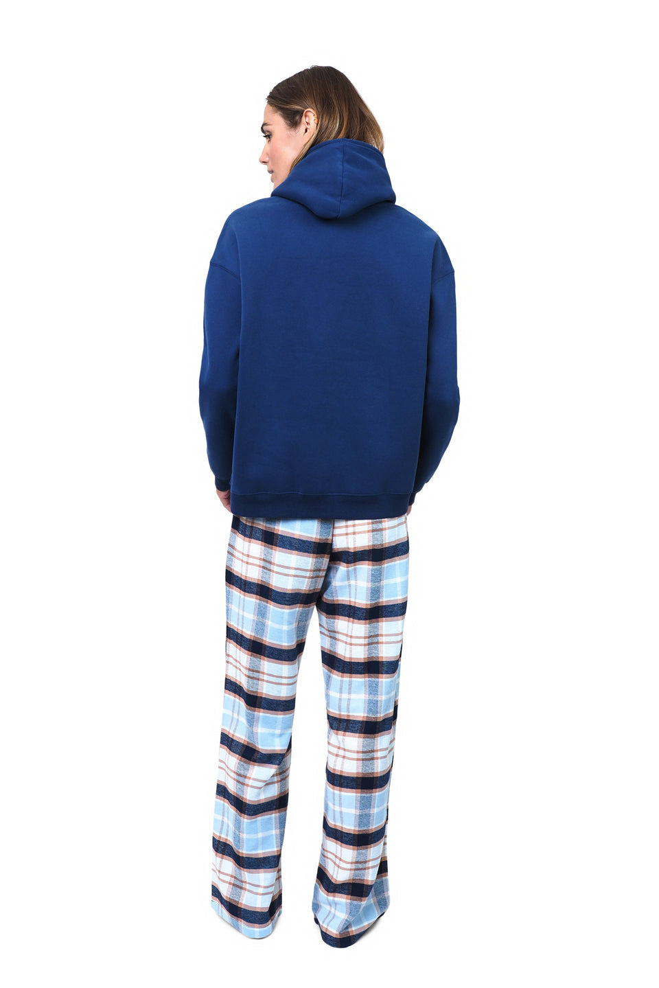 Navy Blazer Hooded Fleece PJ Set