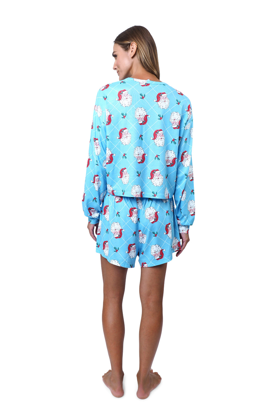 Ocean Current Long Sleeve Boxer Set