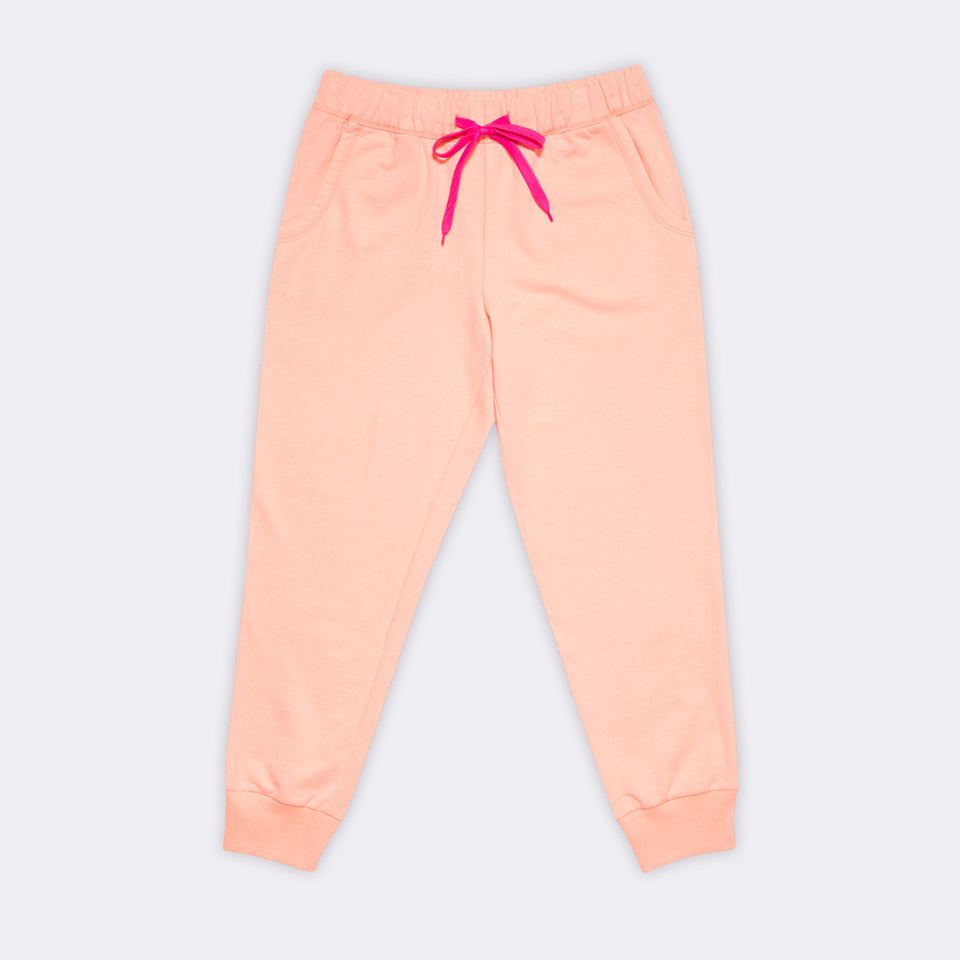 Ladies' Peach Sorbet Lounge Jogger