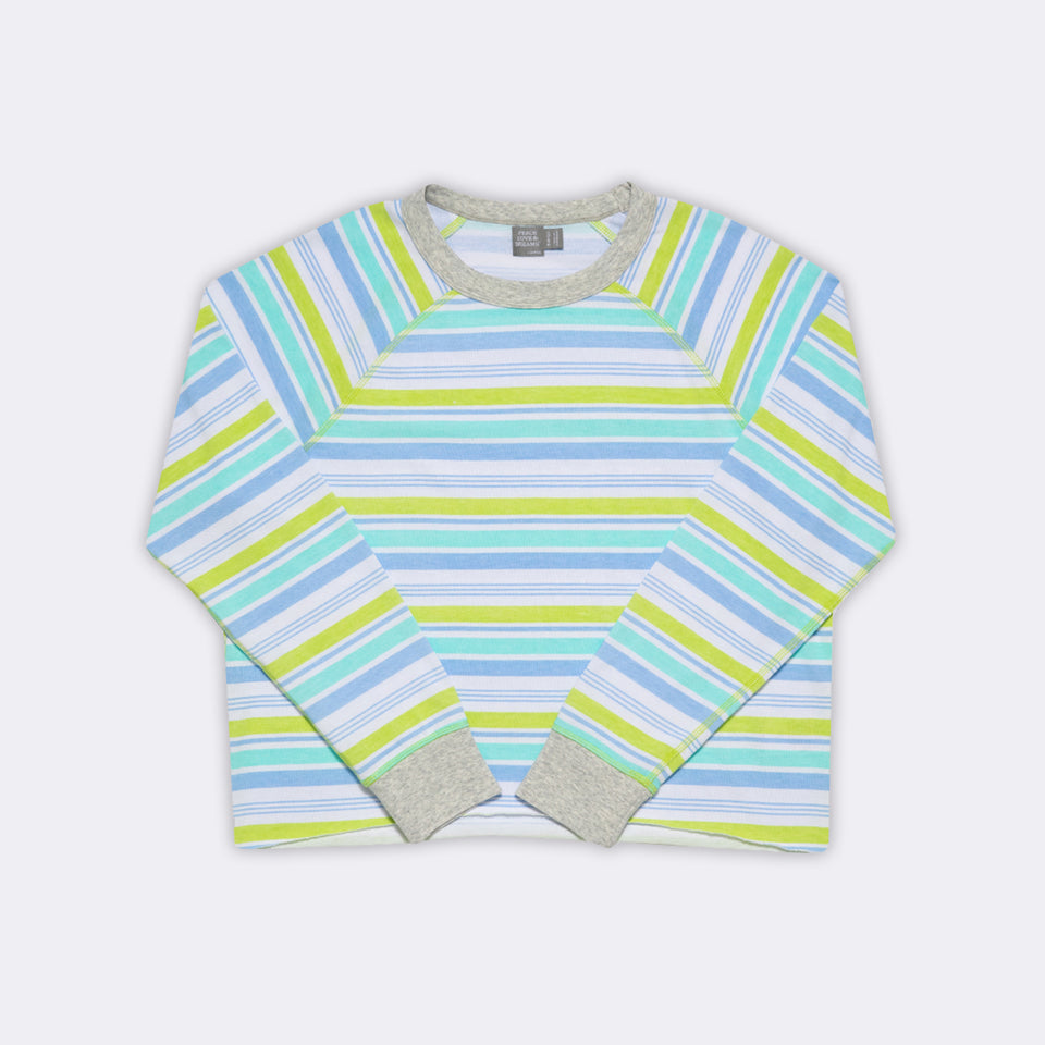 Ladies' Stripe Lounge Sweatshirt