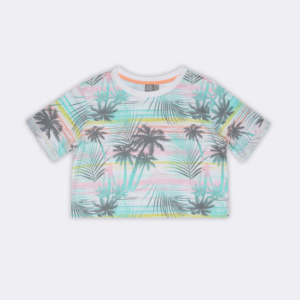 Ladies' Palm Tree Lounge T-Shirt